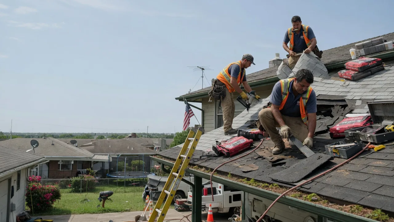 Roof Repair in Hardesty, OK near me
